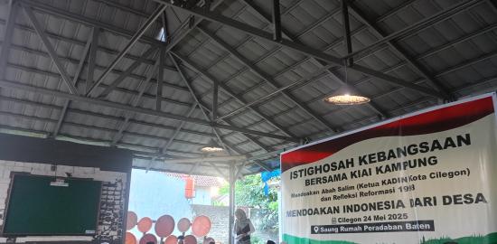 Refleksi dan Istighosah Bersama Kiai Kampung, Doakan Indonesia dan Abah Salim