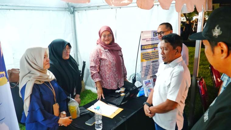 Kemenkum Sulsel Luncurkan Layanan Hukum Pada Agenda Cama-cama 2025