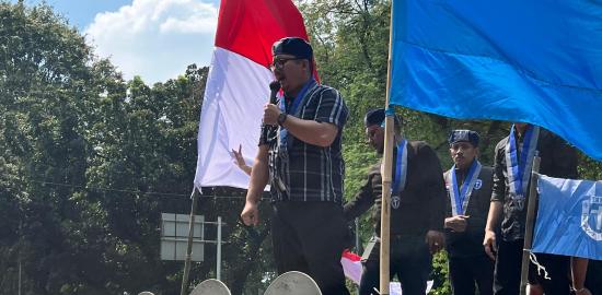 Aksi Damai GMKI, Desak Pemerintah Cabut PBM 2006: Lawan Intoleransi, Tegakkan Kebebasan Beragama