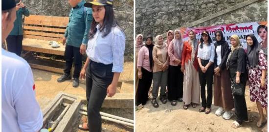 Anggota DPR RI Komisi V, Marlyn Maisaroh: Memberikan Bantuan Sumur Bor di Kampung Kahrekel Parung Panjang