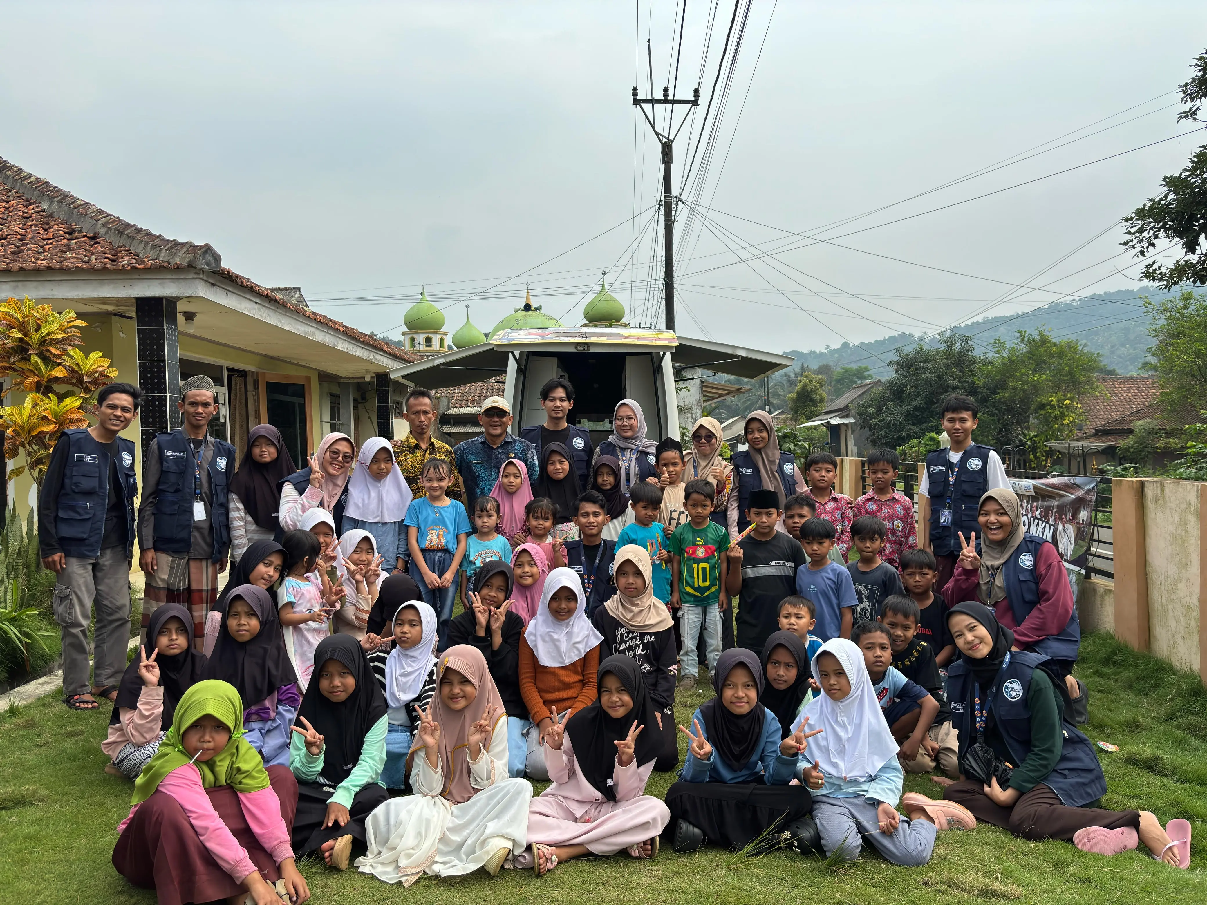 Tingkatkan Minat Literasi Anak, Kelompok 21 Kukerta UIN SMH Banten Gandeng Pusling Kab. Serang