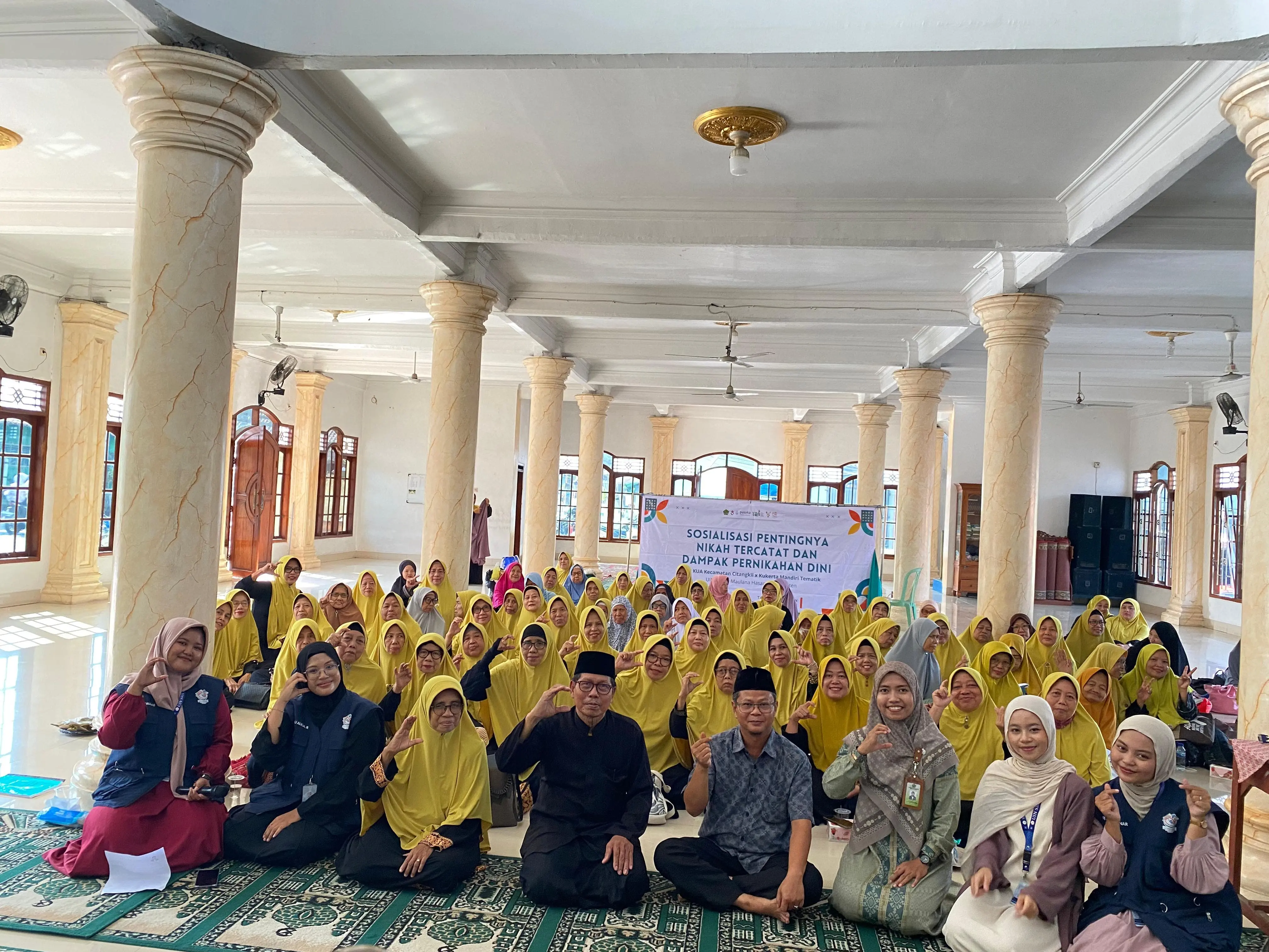 Mahasiswa Kukerta 12 UIN SMH Banten Gandeng KUA Citangkil Sukses Gelar Edukasi Nikah Tercatat