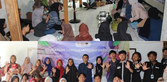 HMPS PMI UIN SMH Banten Gelar Education For Sustainable Developmen & Waktu Berkarya Wanita