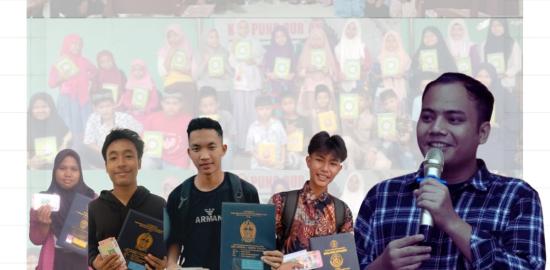 PW PII Sumut Salurkan Beasiswa Cendekia Rp32 Juta untuk 100 Pelajar dari 6 Daerah