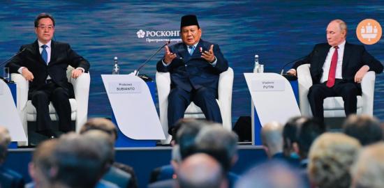 Presiden Prabowo Tegaskan Peran Strategis Indonesia dalam Dunia Multipolar di SPIEF 2025