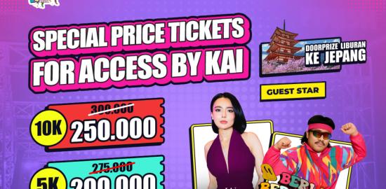 KAI BANDARA Glow Night Fun Run 2025 Siap Digelar di Yogyakarta!