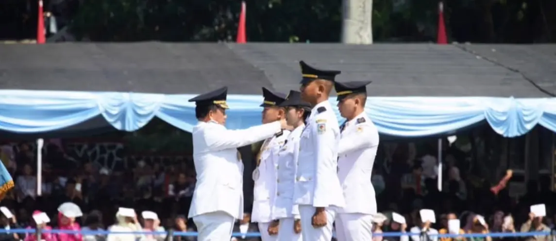 Mendagri Lantik 1.110 Pamong Praja Muda IPDN Angkatan XXXII