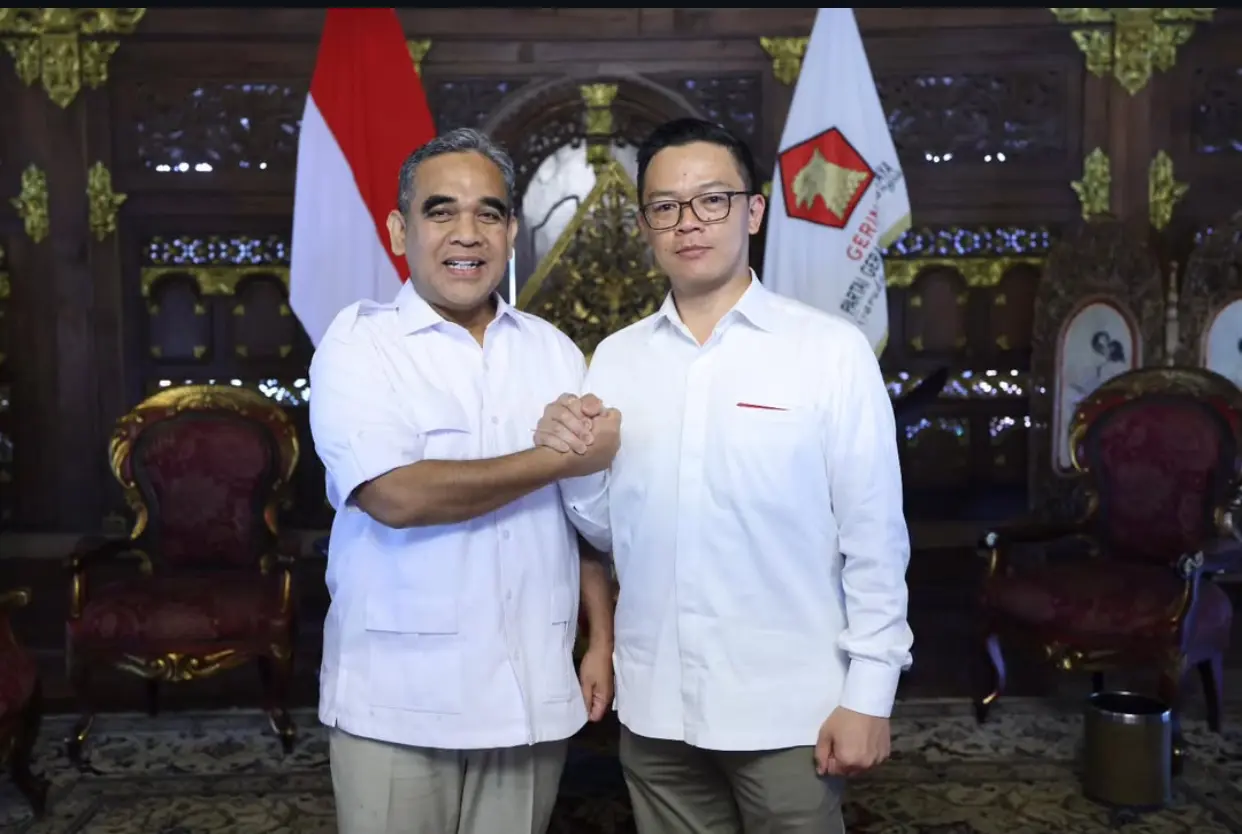 Sugiono Gantikan Ahmad Muzani sebagai Sekjen Partai Gerindra