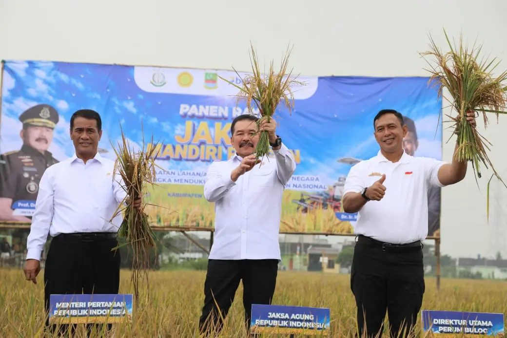 Jaksa Agung Instruksikan Kawal Penuh Program Swasembada Pangan Kementerian Pertanian