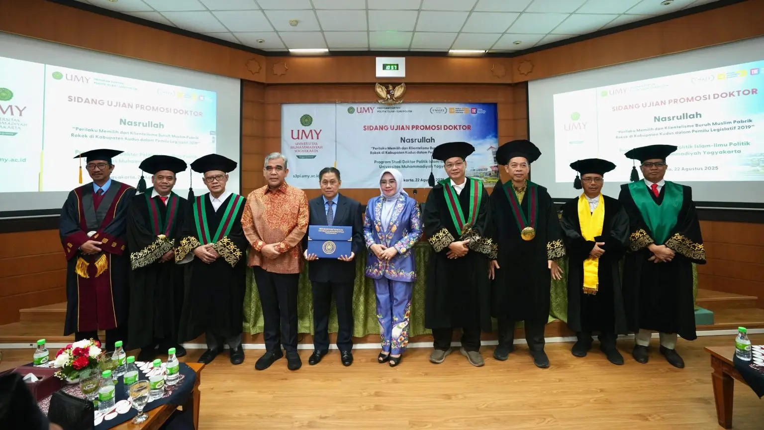 Ketua Umum PP KBPII, Nasrullah Larada Raih Gelar Doktor di UMY