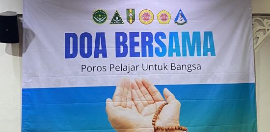 Poros Pelajar Gelar Doa Bersama untuk Bangsa di Gedung PBNU