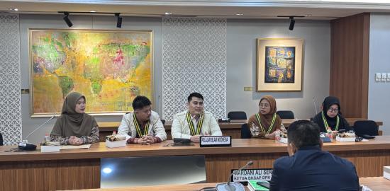 Sambangi BKSAP DPR RI, Abdul Kohar: PII Siap Berkontribusi dalam Menyiapkan Generasi Muda Menyongsong Indonesia Emas 2045