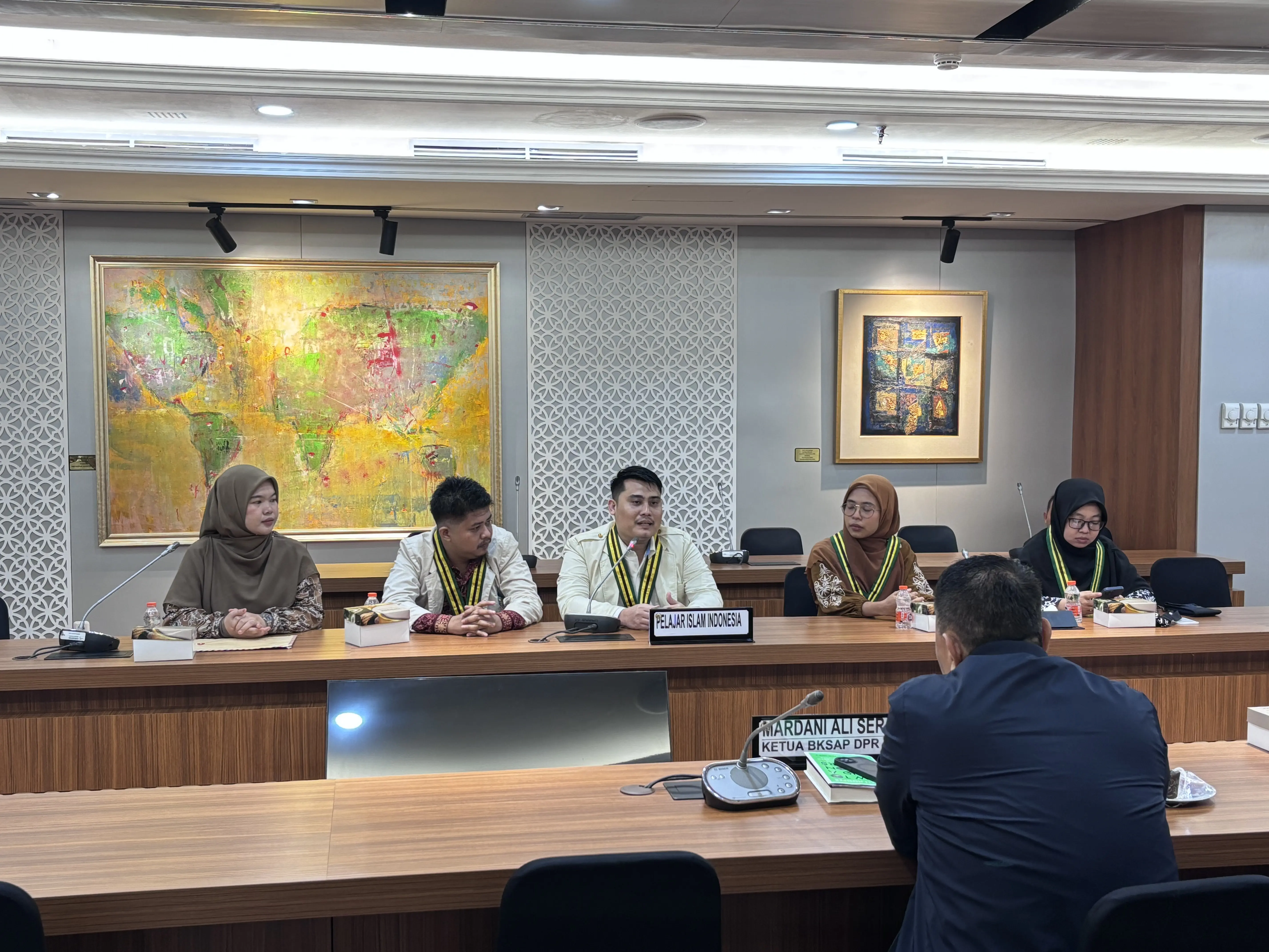 Sambangi BKSAP DPR RI, Abdul Kohar: PII Siap Berkontribusi dalam Menyiapkan Generasi Muda Menyongsong Indonesia Emas 2045