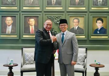 Menlu Sugiono Bertemu Menlu Timor Leste, Bahas Kerja Sama Ekonomi dan Penyelesaian Perbatasan