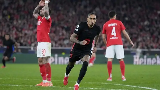 Barcelona Menang Tipis 1-0 atas Benfica di Leg Pertama 16 Besar Liga Champions