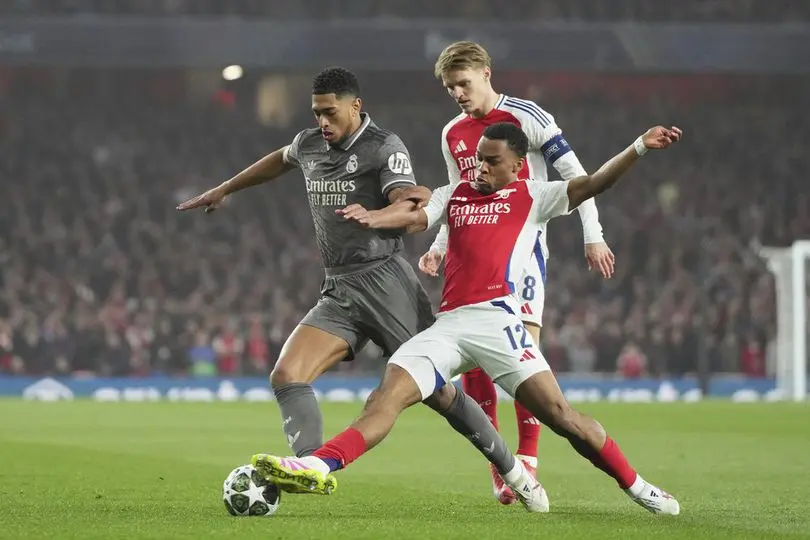 Real Madrid Dibantai Arsenal 0-3 di Leg Pertama Perempat Final Liga Champions