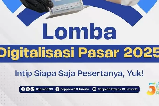 Pemprov DKI Jakarta Luncurkan Lomba Digitalisasi Pasar 2025 di Pasar Mayestik