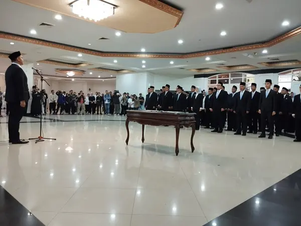 Menpora Lantik 46 Pejabat dan Luncurkan Logo Baru Kemenpora sebagai Simbol Semangat Indonesia Mendunia