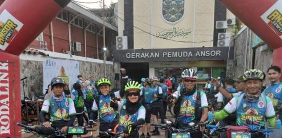GP Ansor Gelar Gowes 91 KM Peringati Harlah ke-91, Usung Semangat Sejarah dan Kebersamaan