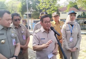Gubernur Pramono Janjikan Revitalisasi Pasar Taman Puring Usai Kebakaran Hebat