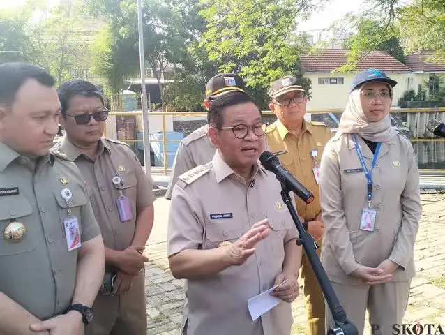 Gubernur Pramono Janjikan Revitalisasi Pasar Taman Puring Usai Kebakaran Hebat
