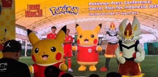 Pokemon Hadir di Kualifikasi Piala Asia U-23 2026: Kolaborasi Spesial The Pokemon Company dengan PSSI dan GSI