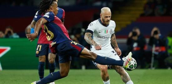 Laga Seru Barcelona vs Inter Milan Berakhir Imbang 3-3 di Leg Pertama Semifinal Liga Champions
