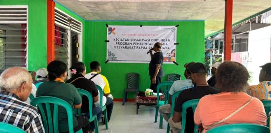 Program Nasional Presiden Mendapat Dukungan Forum 7 Sub Suku Moi