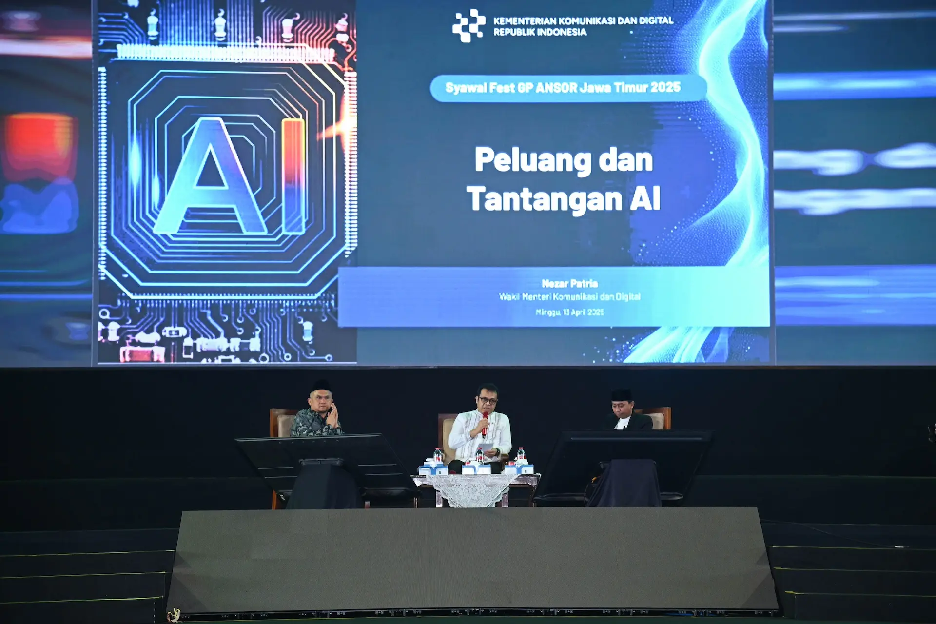 Marak Penipuan dengan AI, Wamenkomdigi Nezar Patria Minta Masyarakat Waspada