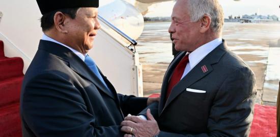 Presiden Prabowo Akan Bertemu Raja Abdullah II di Istana Al-Husseiniya