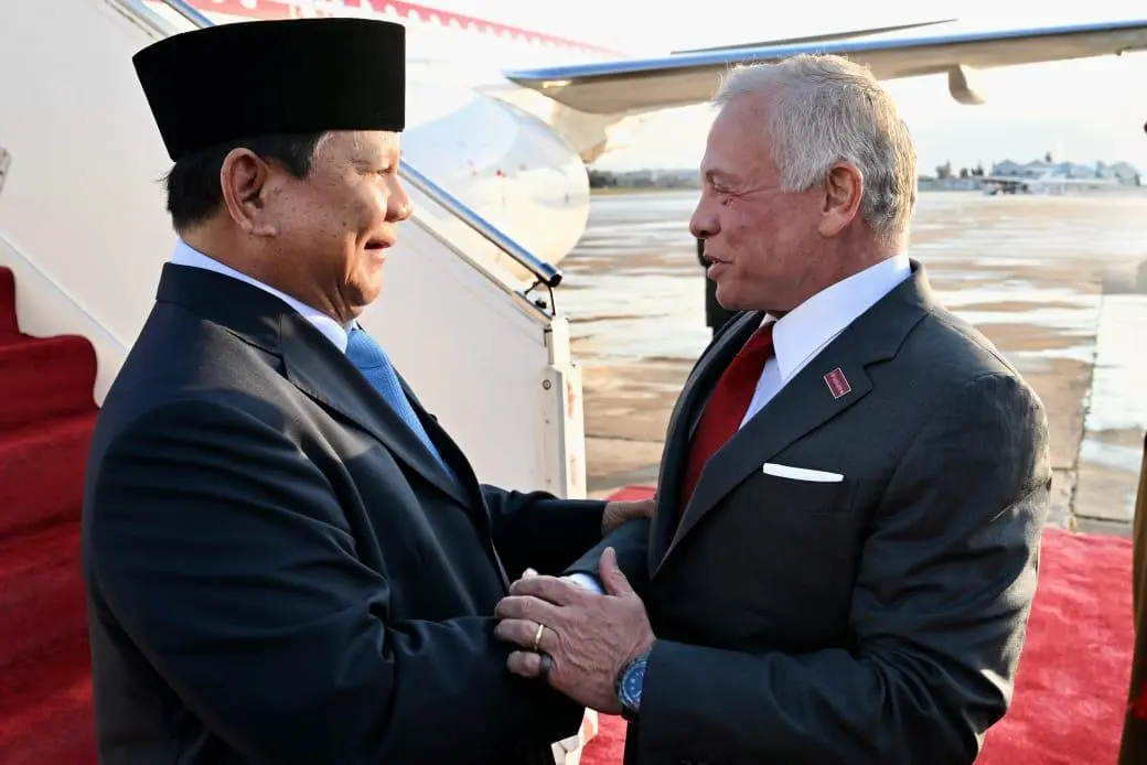 Presiden Prabowo Akan Bertemu Raja Abdullah II di Istana Al-Husseiniya