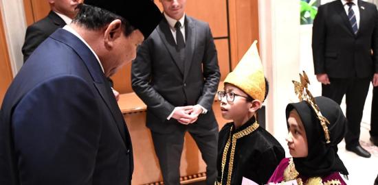 Presiden Prabowo Disambut Hangat Diaspora Indonesia di Kairo