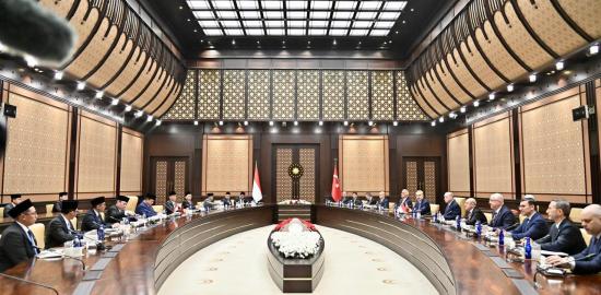 Presiden Prabowo Tegaskan Indonesia dan Turkiye Harus Jadi Kekuatan Positif Dunia Islam dan Global South