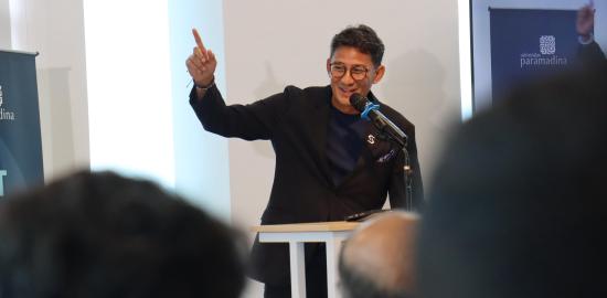 Sandiaga Uno di Forum Meet the Leaders Universitas Paramadina: Indonesia Butuh Wirausaha dengan Pola Pikir Inovatif, Adaptif, dan Kolaboratif