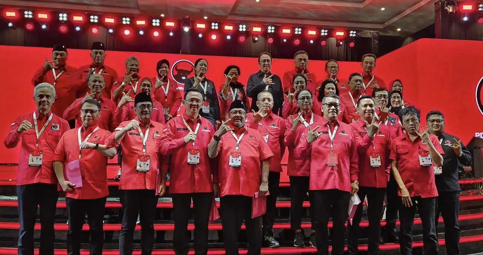 Kongres Ke-6 PDIP Resmi Ditutup, Megawati Umumkan Susunan DPP Baru