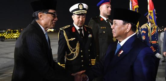 Tiba di Kairo, Presiden Prabowo akan Bertemu Presiden El Sisi
