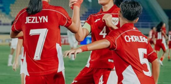 Timnas Putri Indonesia U-16 Unggul 5-0 Atas Timor Leste di Babak Pertama