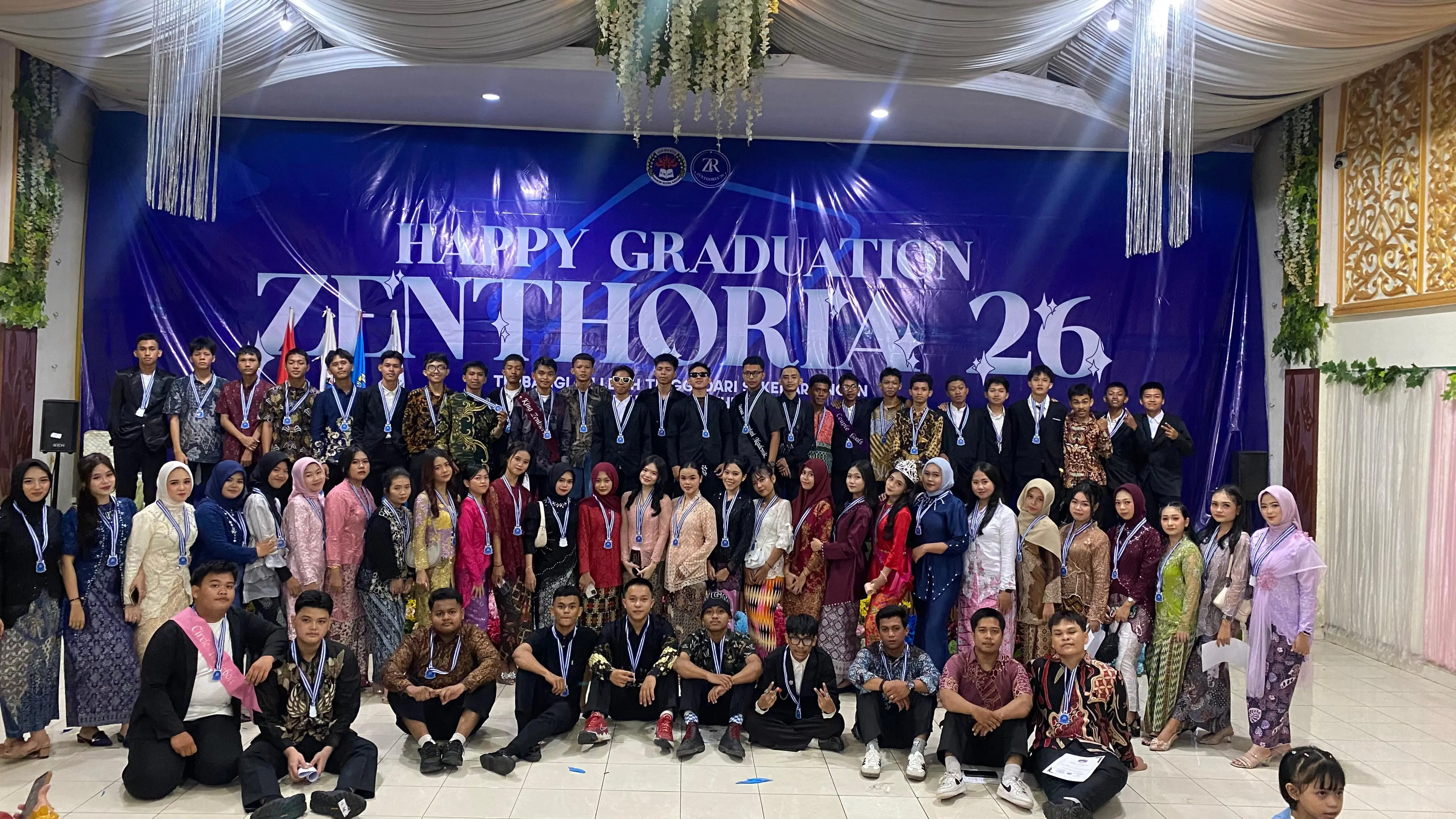 Penamatan Angkatan Zenthoria 2026 SMK Nasional Makassar