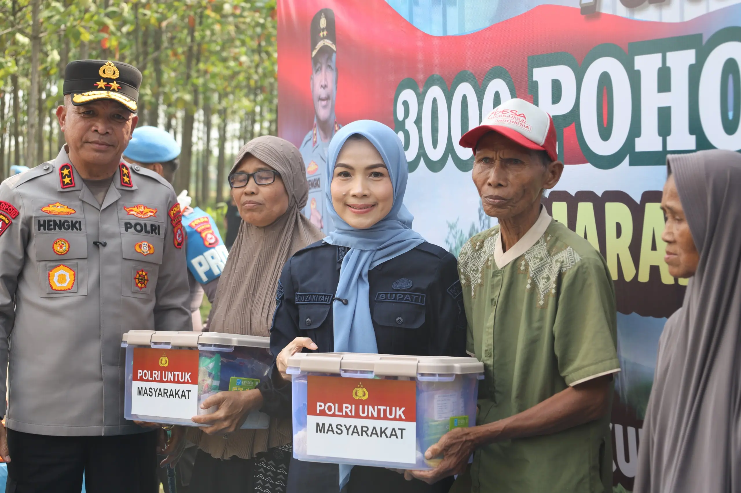 Kapolda Banten Pimpin Penanaman 3.000 Pohon, Dorong Kepedulian Lingkungan Lewat Gerakan Indonesia ASRI