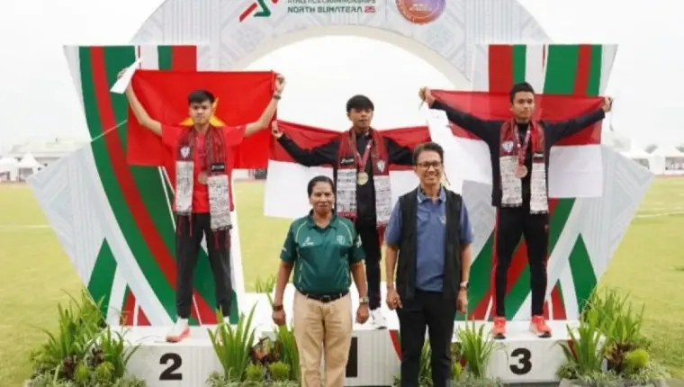 Indonesia Tambah Medali Emas pada Hari Kedua Kejuaraan Atletik Asia Tenggara U-18 & U-20 2025