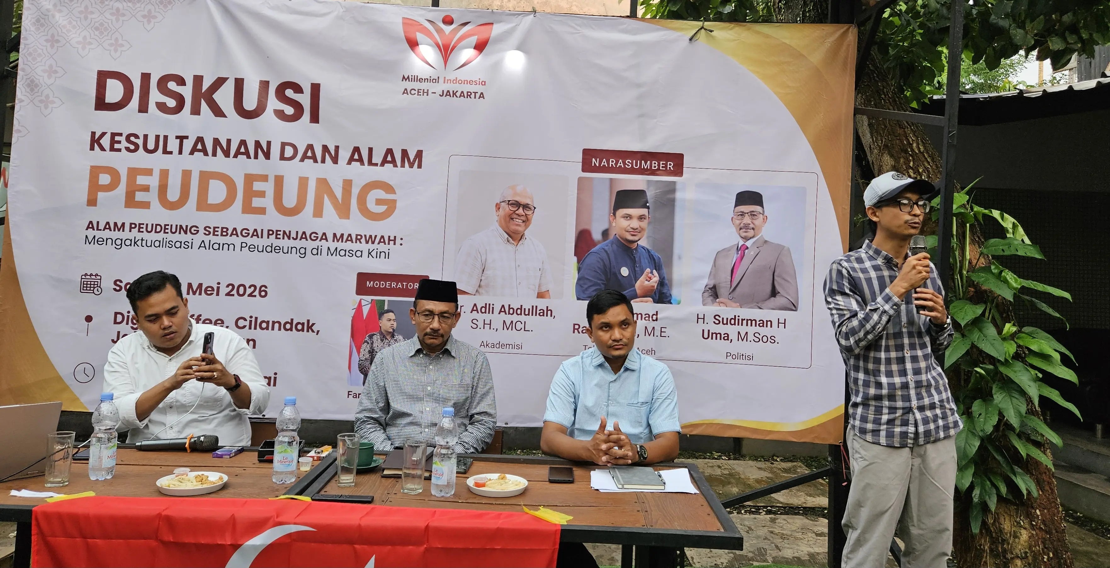 Millenial Indonesia Gelar Diskusi “Alam Peudeung Sebagai Penjaga Marwah: Mengaktualisasi Alam Peudeung di Masa Kini