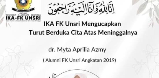 IKA FK Unsri Kawal Kasus Meninggalnya Dokter Internship, Tunggu Investigasi Kemenkes