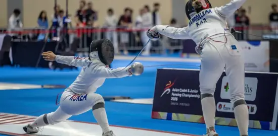 Hong Kong Kokoh Pimpin Klasemen Kejuaraan Asia Anggar Kadet-Junior 2026