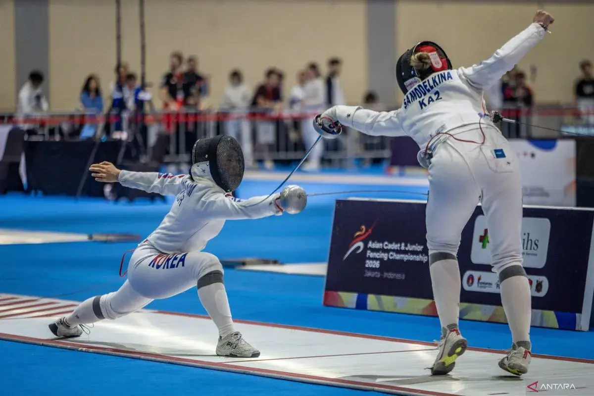 Hong Kong Kokoh Pimpin Klasemen Kejuaraan Asia Anggar Kadet-Junior 2026