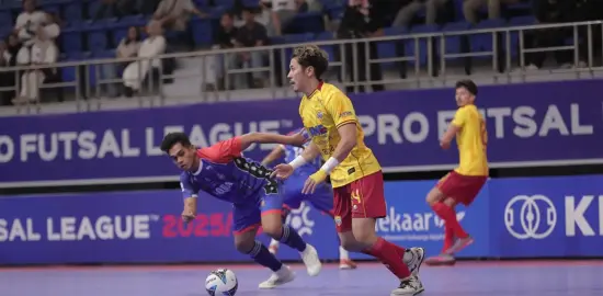 Cosmo JNE Tundukkan Unggul FC 4-3 di Pekan Perdana Liga Futsal Profesional 2025/2026