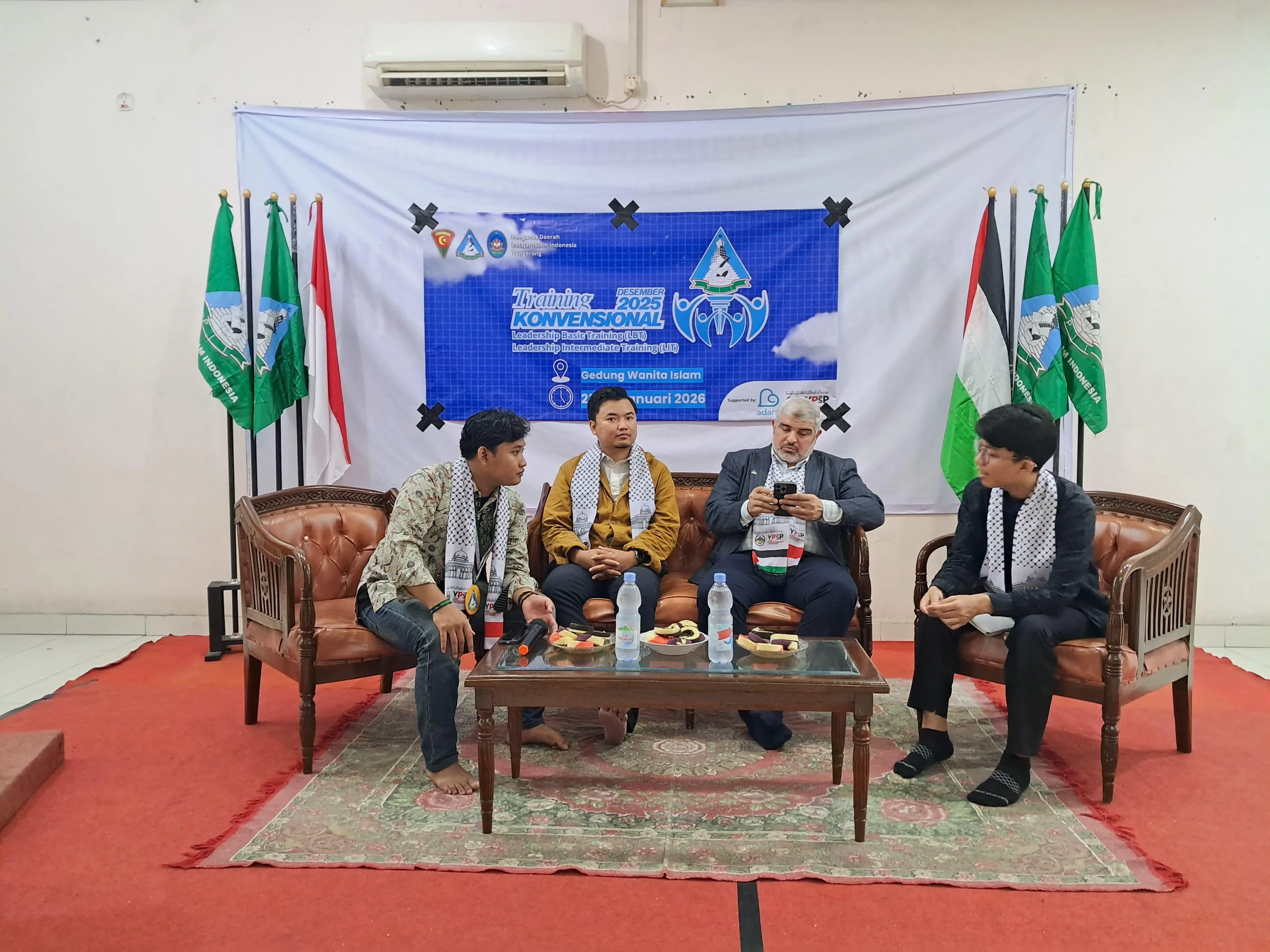 PII Jakarta Gelar Leadership Training: Tanamkan Kepedulian  Kemanusiaan dan Solidaritas Palestina