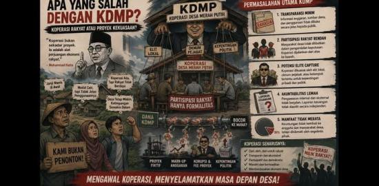 Uji Arah KDMP: Antara Koperasi Rakyat dan Bayang-Bayang Intervensi Kekuasaan