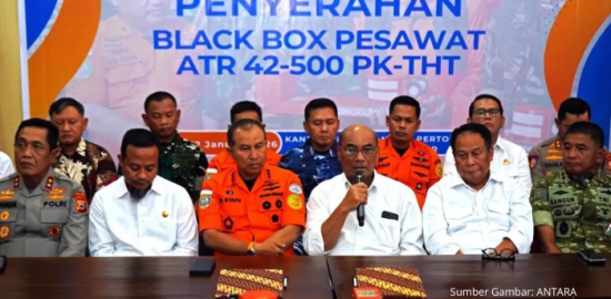 KNKT Selidiki Jatuhnya ATR di Gunung Bulusaraung, Kotak Hitam Dibawa ke Jakarta