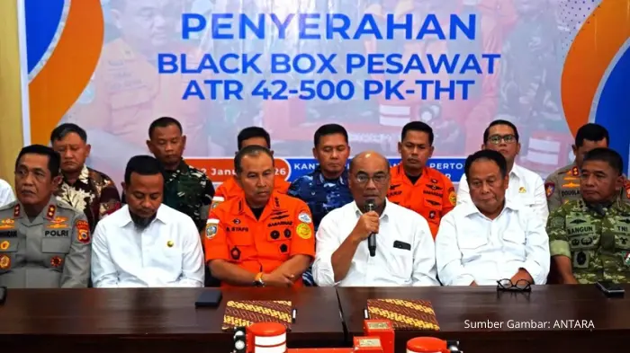 KNKT Selidiki Jatuhnya ATR di Gunung Bulusaraung, Kotak Hitam Dibawa ke Jakarta