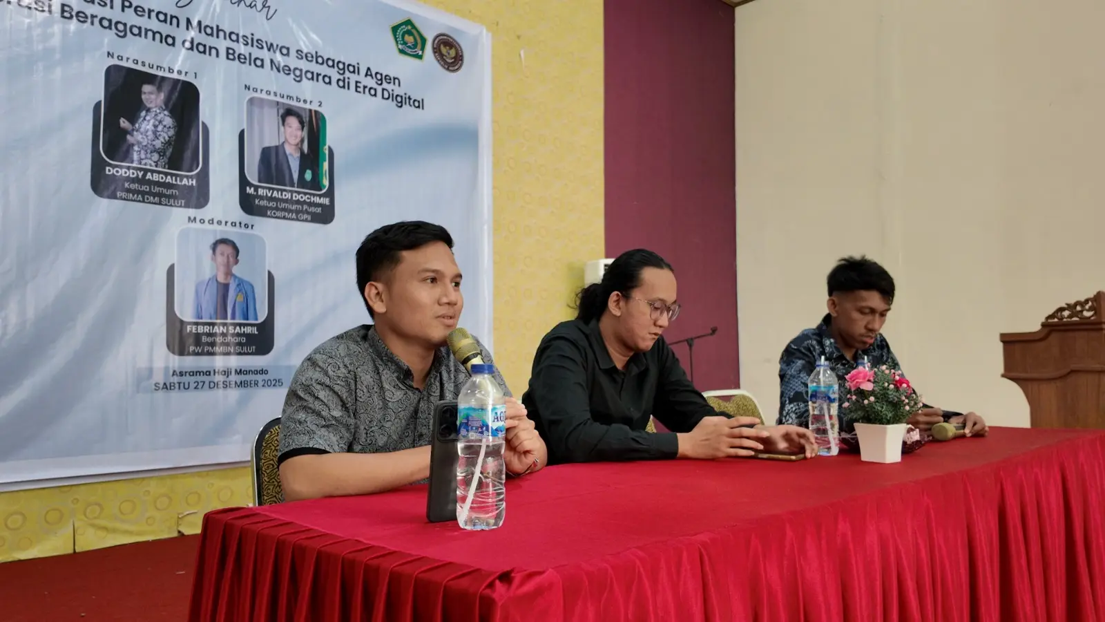 PMMBN Sulawesi Utara Dorong Mahasiswa Jadi Agen Moderasi Beragama dan Bela Negara di Era Digital